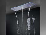 5 in 1  inbouw regendoucheset - Bleutooth - Lenna