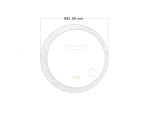 LED Badkamerspiegel - Bluetooth - Imelda