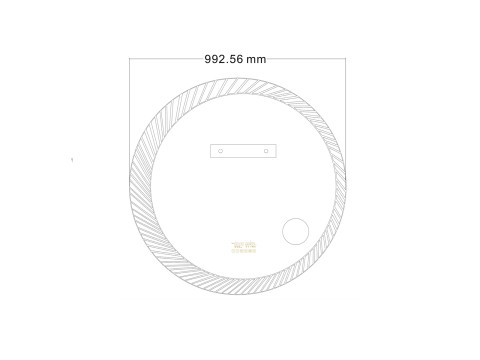 LED Badkamerspiegel - Bluetooth - Imelda