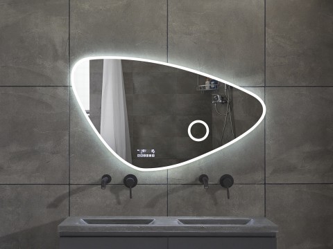 LED Badkamerspiegel - Bluetooth en speakers - Catina