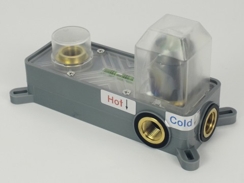 Inbouw wastafelmengkraan met inbouwbox - Zato