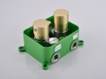 Thermostatische inbouw regendoucheset - Pointer