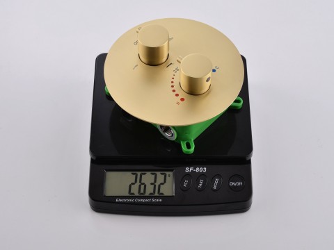Thermostatische inbouw regendoucheset - Yuma