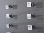 Thermostatisch inbouw regendoucheset - Ibex 