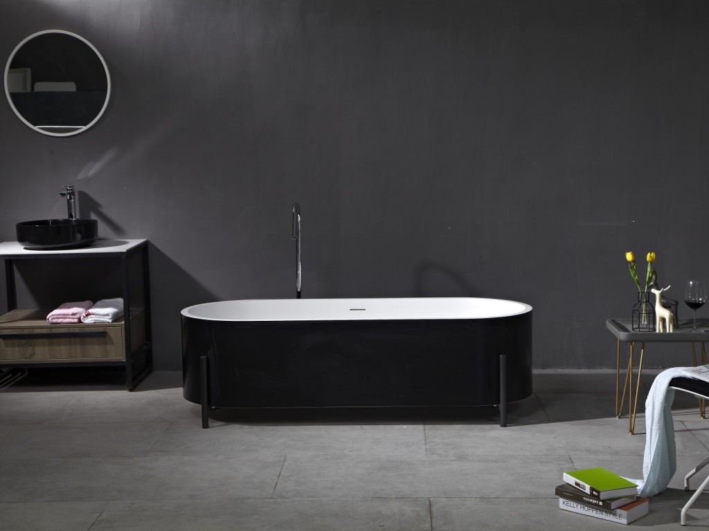 Vrijstaand bad - Solid surface - Nevil