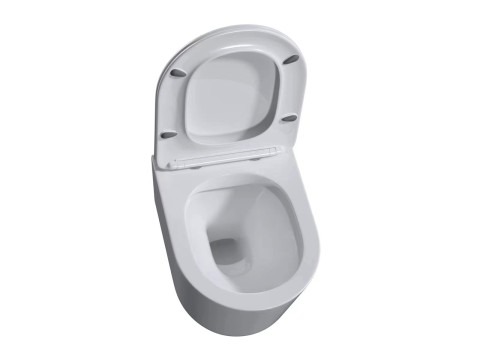 Hangend compact toilet - Kreta