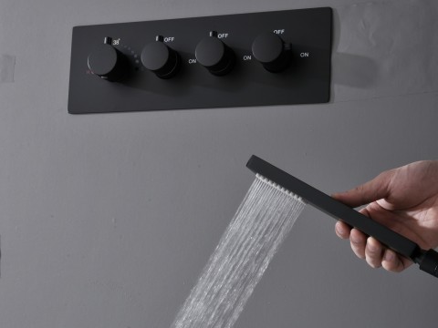 Thermostatisch inbouw regendoucheset - Okapi