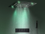 Thermostatisch inbouw regendoucheset - Bluetooth - Tiger