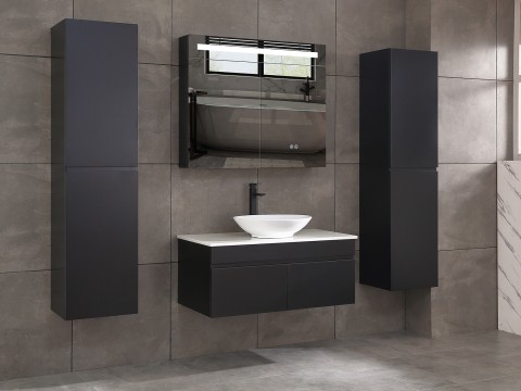 Badkamermeubelset (80cm) - 2 Hangkasten - Greg