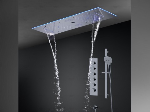 5 in 1  inbouw regendoucheset - Bleutooth - Lenna