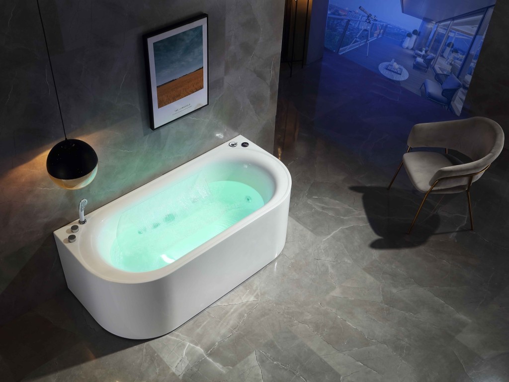 Opbouw massagebad - Waterval - Morand