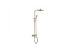Thermostatisch opbouw regendoucheset - Cormor