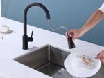 Keukenkraan met touch control - Uittrekbare uitloop - Briza