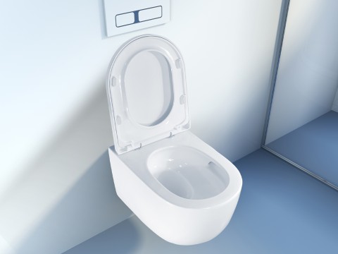 Hangend rimless toilet - Turbo flush - Washington