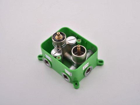 Thermostatische inbouw regendoucheset - Degu