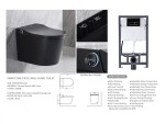 Hangend rimless toilet met reservoir - Bidet - Oakland