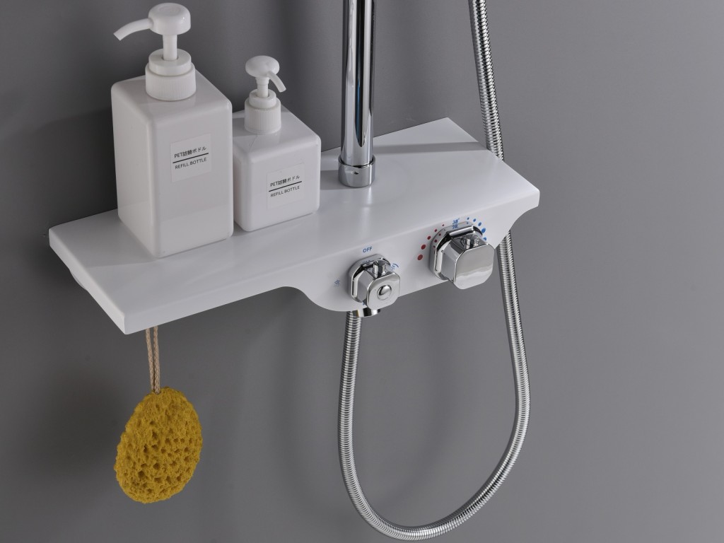 Thermostatisch opbouw regendoucheset - Tisa 