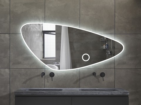 LED Badkamerspiegel - Bluetooth en speakers - Catina
