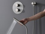 Thermostatische inbouw regendoucheset - Yuma