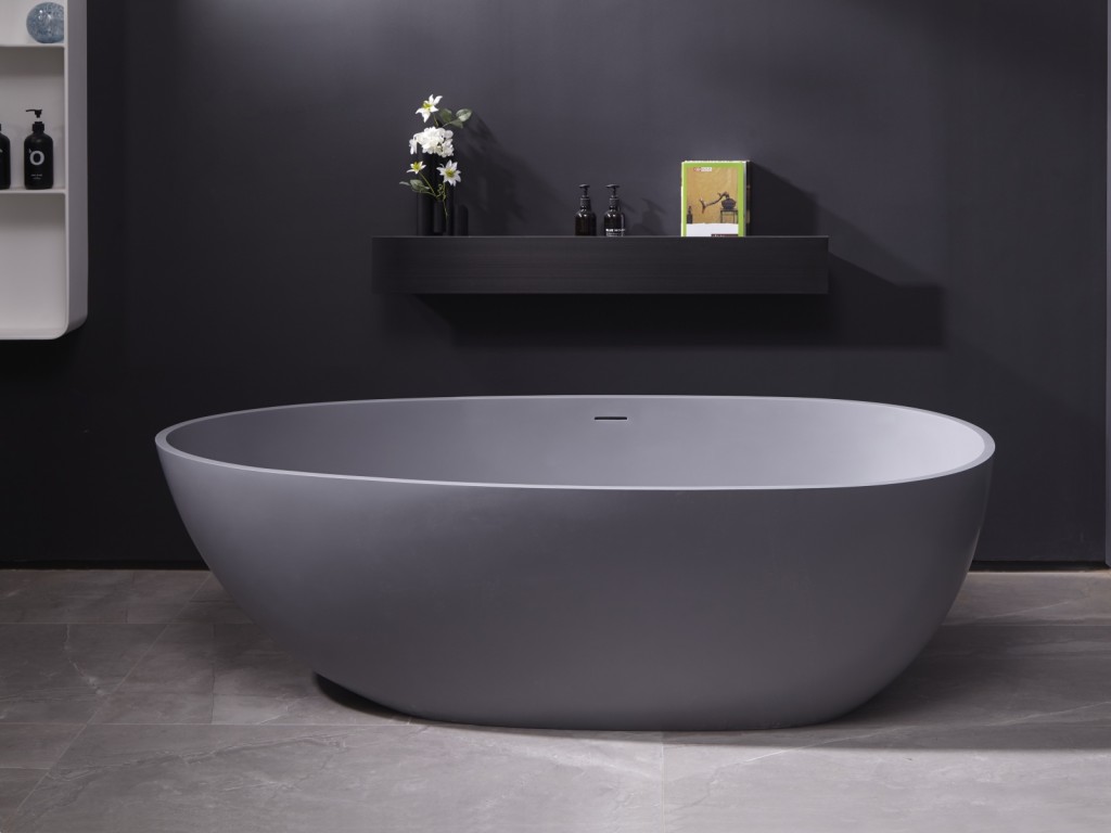 Vrijstaand bad - Solid surface - Izak