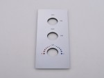 Thermostatische inbouw regendoucheset - Hake
