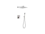 Thermostatische inbouw regendoucheset - Saga