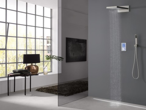 Digitaal thermostatisch inbouw regendoucheset - Bongo