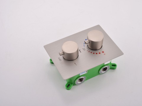 Thermostatische inbouw regendoucheset - Degu