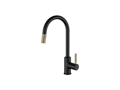 Keukenkraan - Uittrekbare uitloop - Durio