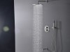 Thermostatische inbouw regendoucheset - Yuma 