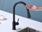 Keukenkraan met touch control - Uittrekbare uitloop - Briza