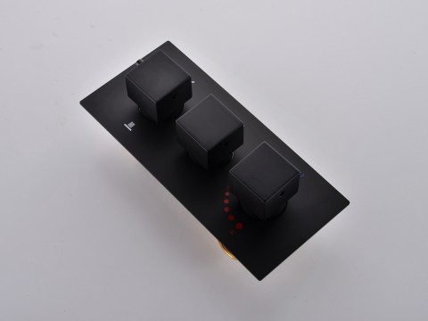 Thermostatische inbouw regendoucheset - Vanga 