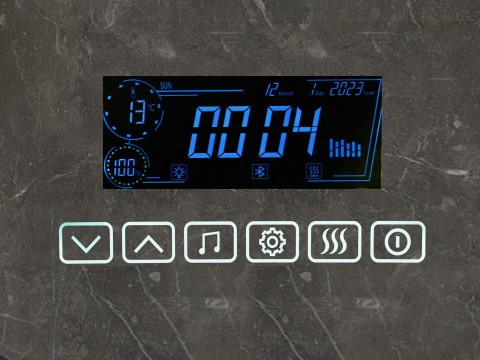 LED Badkamerspiegel - Bluetooth - Noël