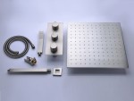 Thermostatische inbouw regendoucheset - Hake 