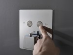 Thermostatische inbouw regendoucheset - Saga