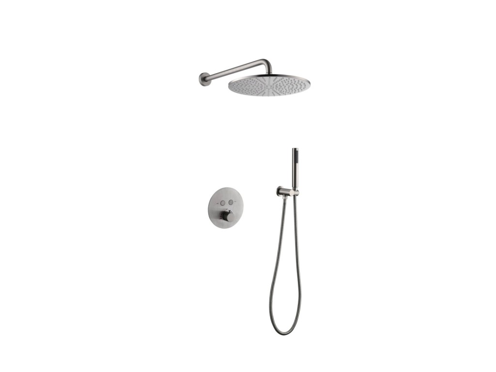 Thermostatische inbouw regendoucheset - Bombay 
