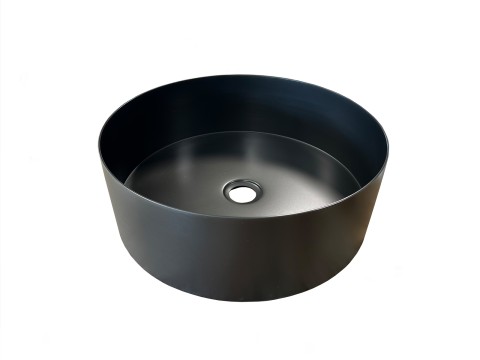 RVS Wasbak - Rond - 40cm - Gunmetal Grey