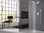 Thermostatische inbouw regendoucheset - Tuatara