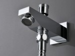 5 in 1 thermostatisch inbouw regendoucheset - Lion