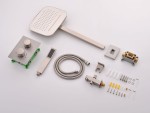 Thermostatische inbouw regendoucheset - Degu